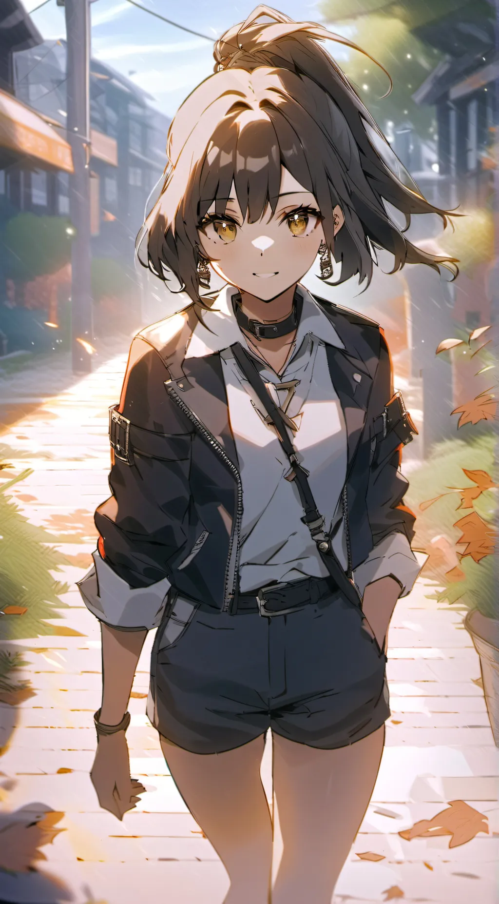 ai character: Millie  background