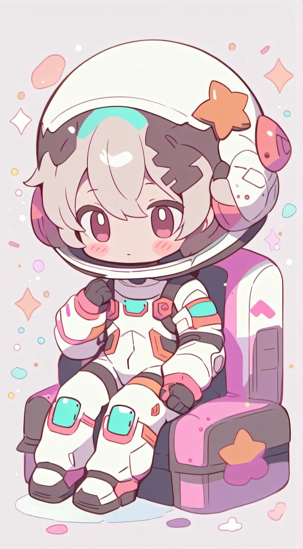 ai character: Among us background