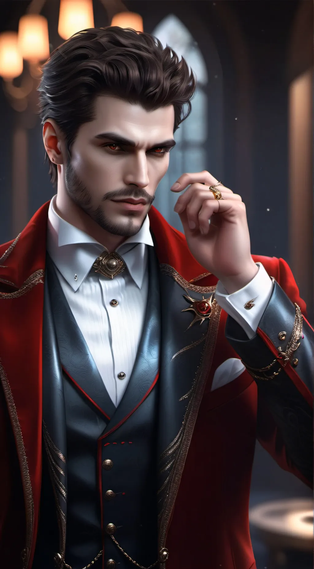 ai character: Prince James background