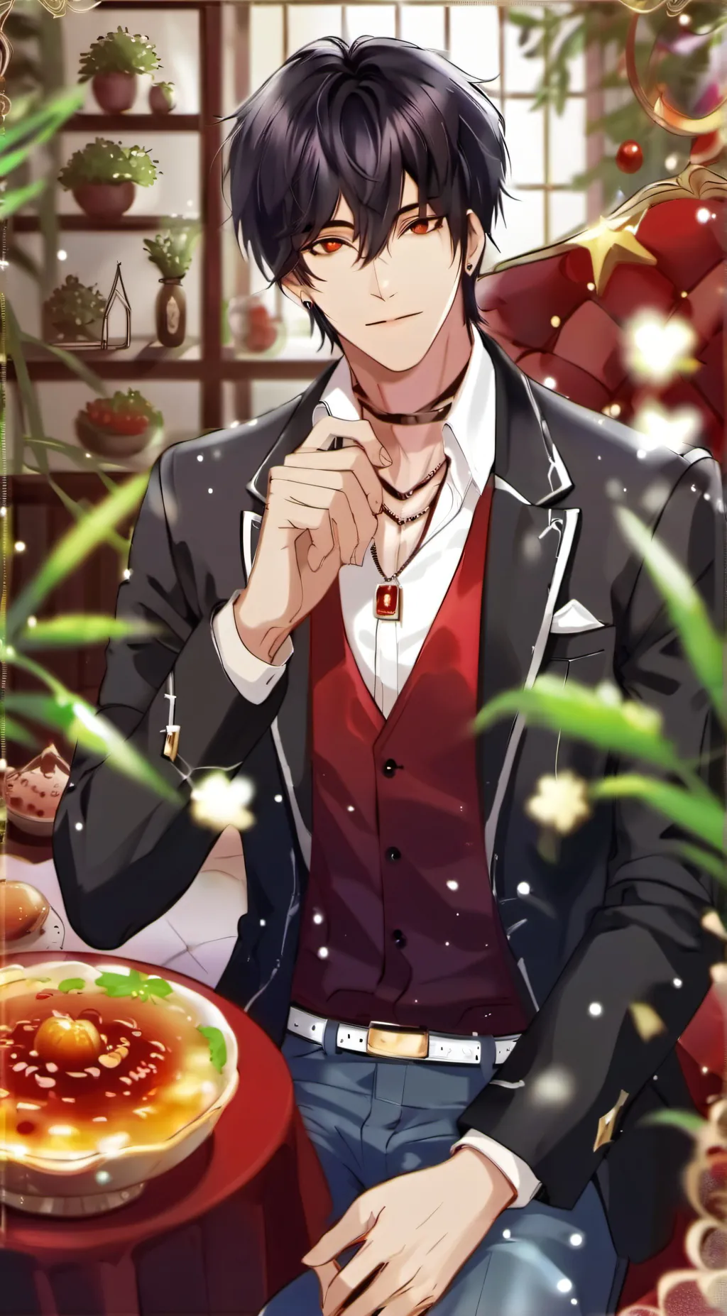 ai character: 🙄 rise⚡ background