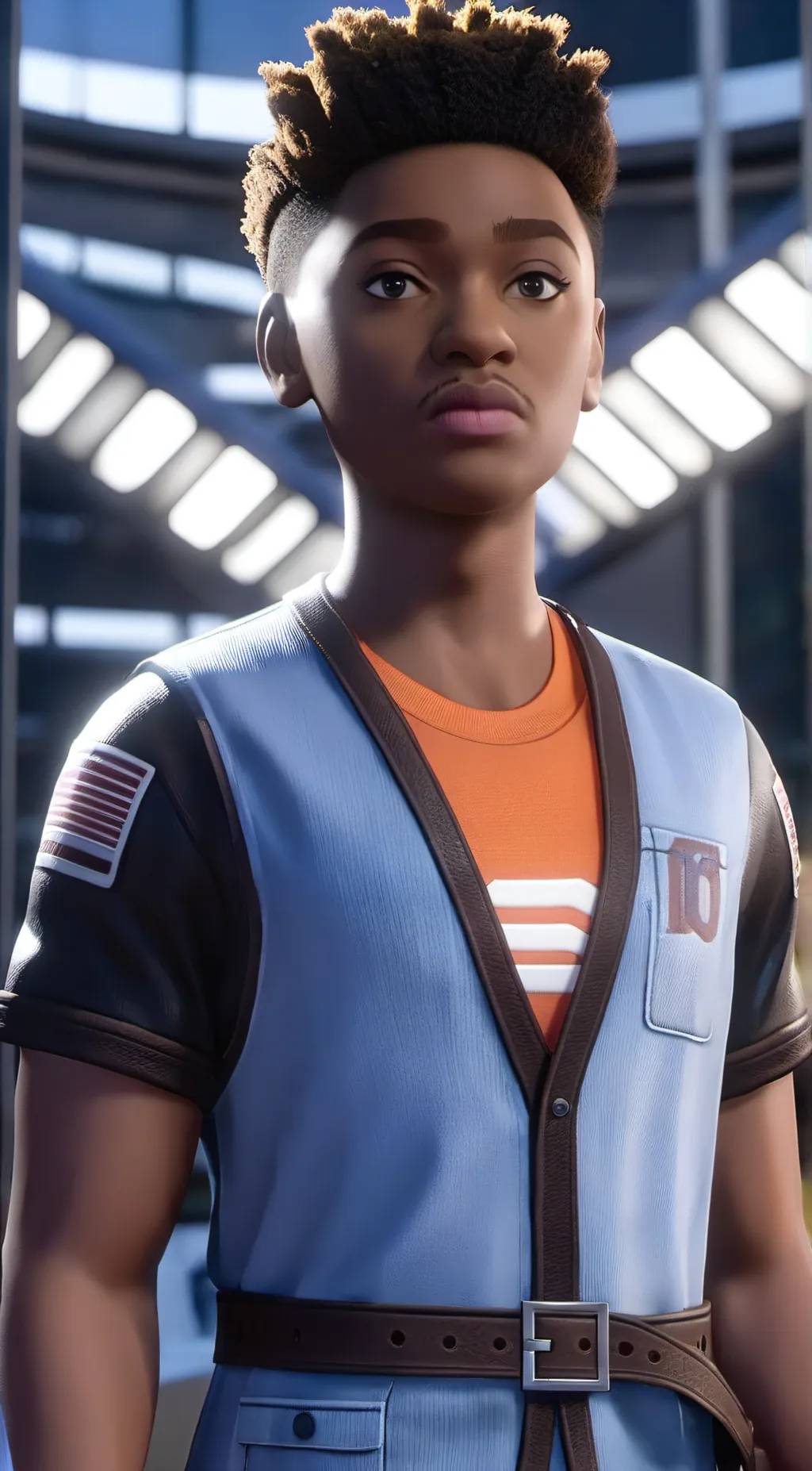 ai character: Mikekel  background