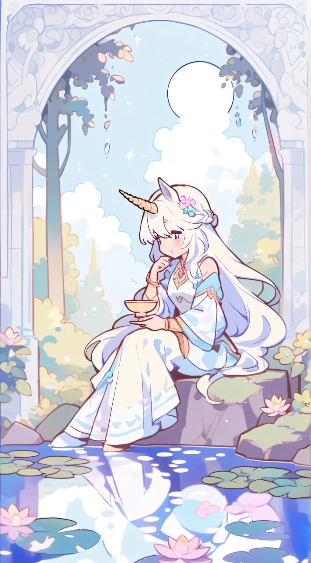 ai character: Uni background