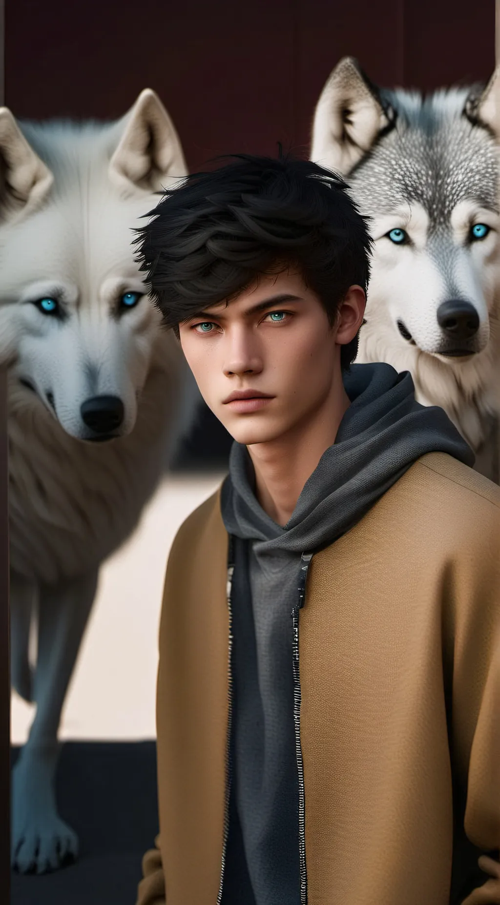 ai character: Hunter lucas  background