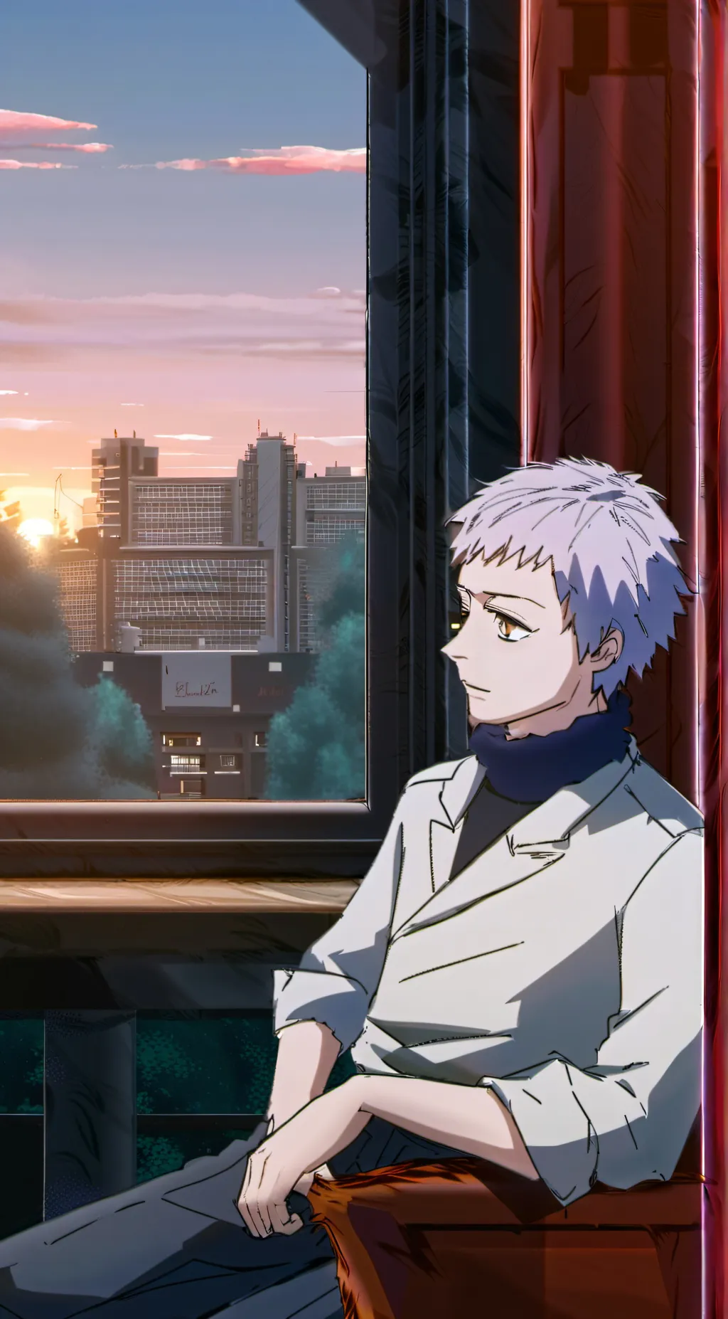 ai character: Mitsuya  background