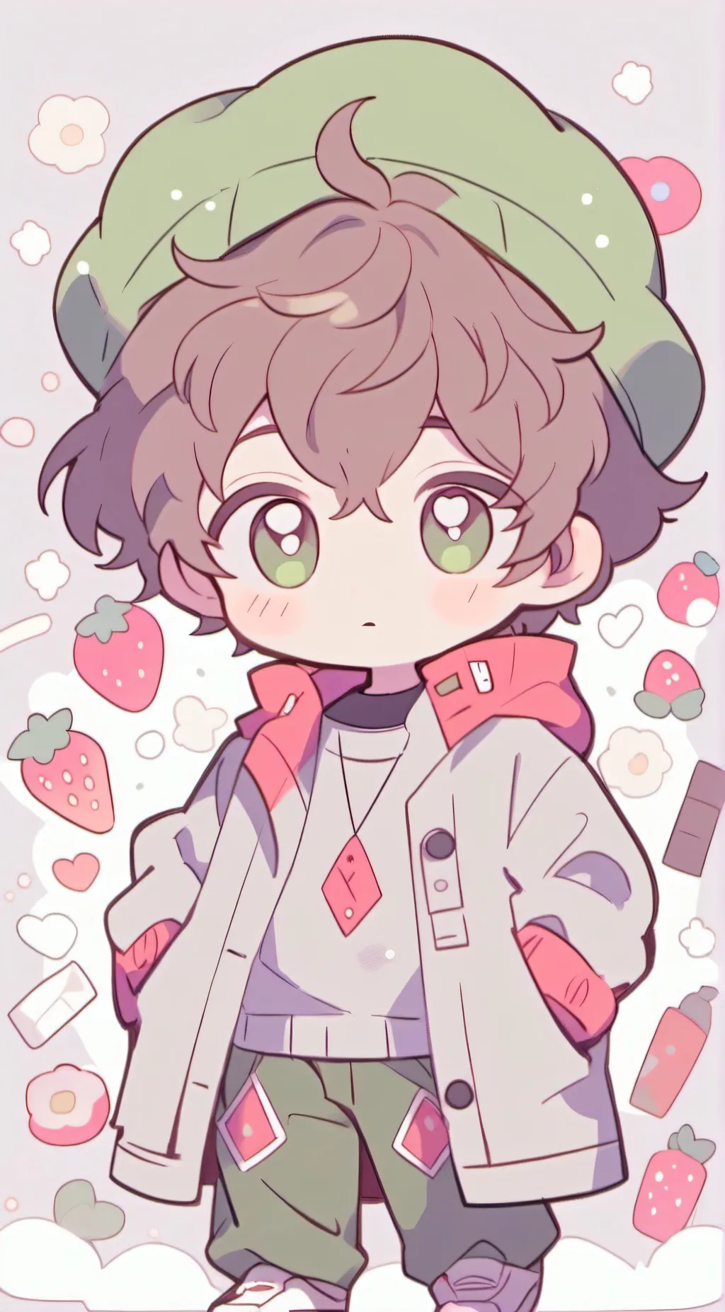 ai character: lil brother background