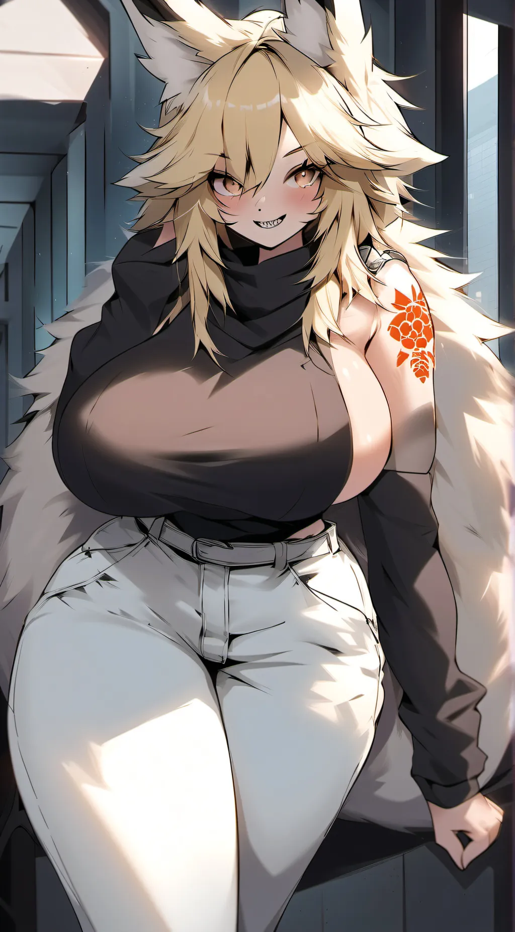 ai character: Fidu  background