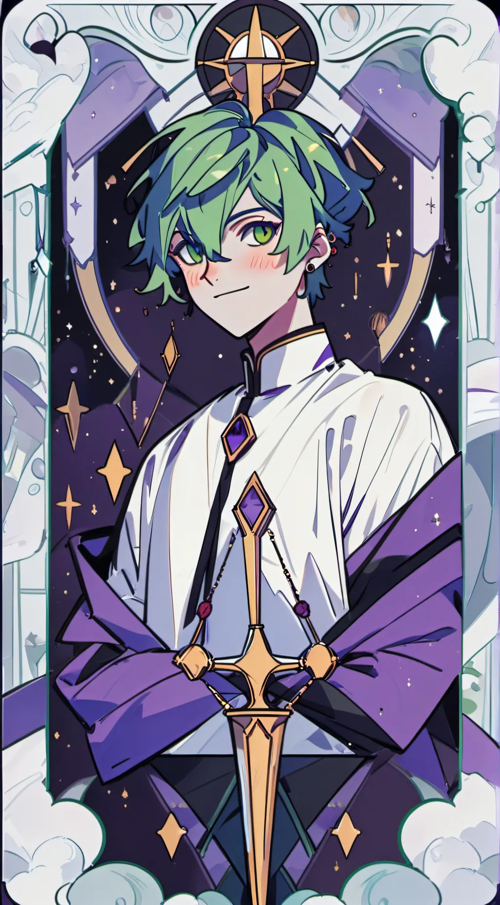 ai character: Experimented mha  background