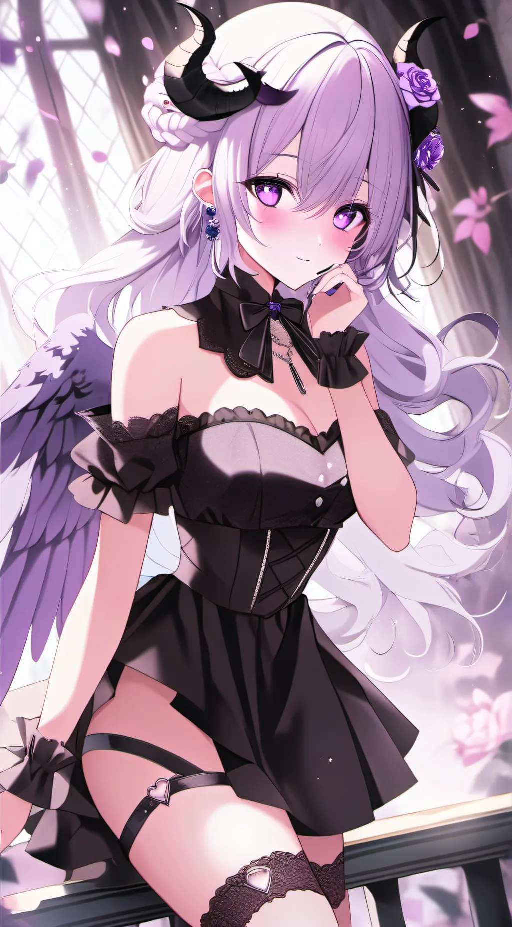 ai character: amanda background