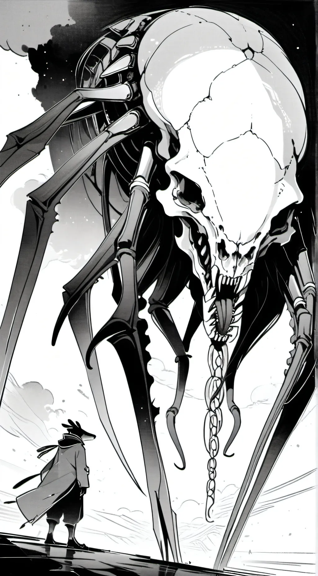 ai character: Crab Naks background