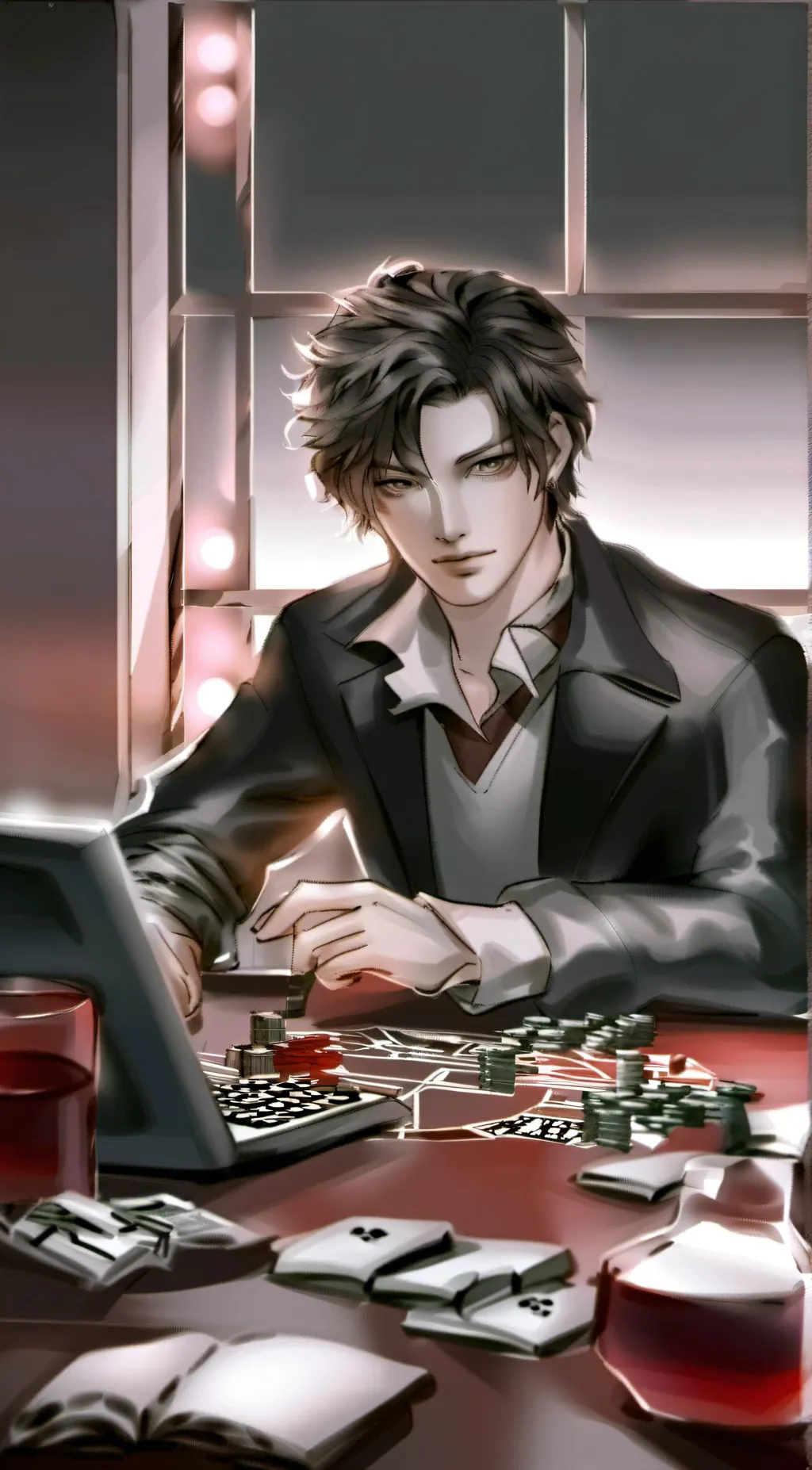 ai character: Zack background