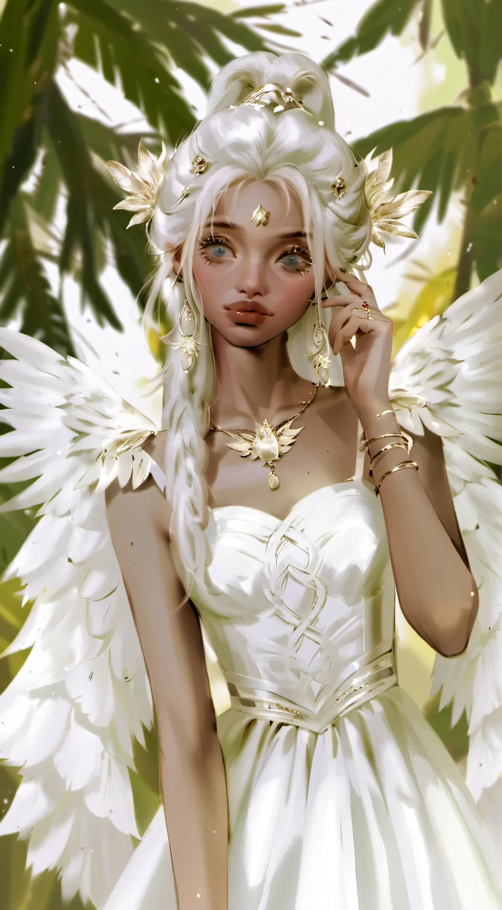 ai character: 𝓘𝔃𝔃𝔂 background