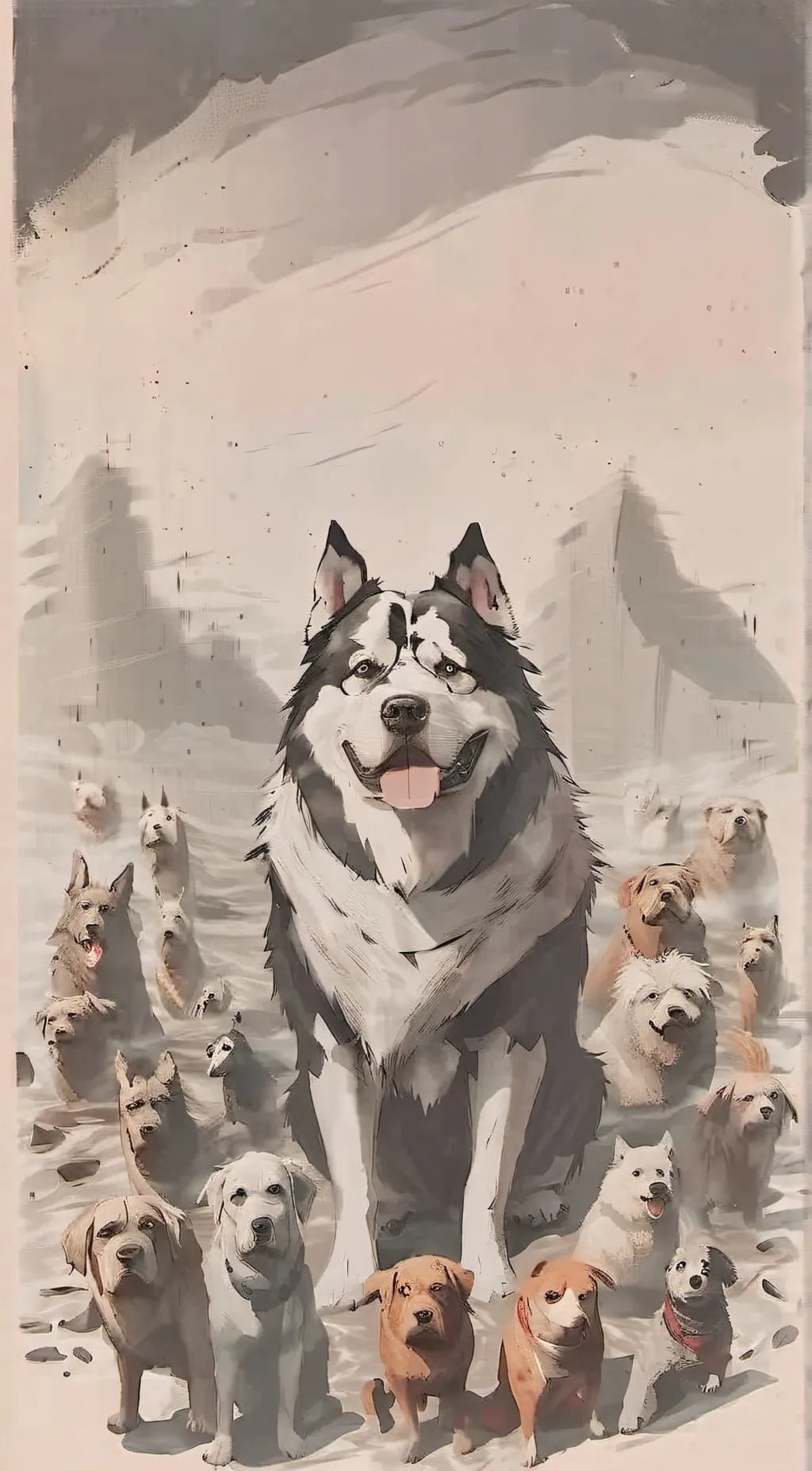 ai character: BUDDY background