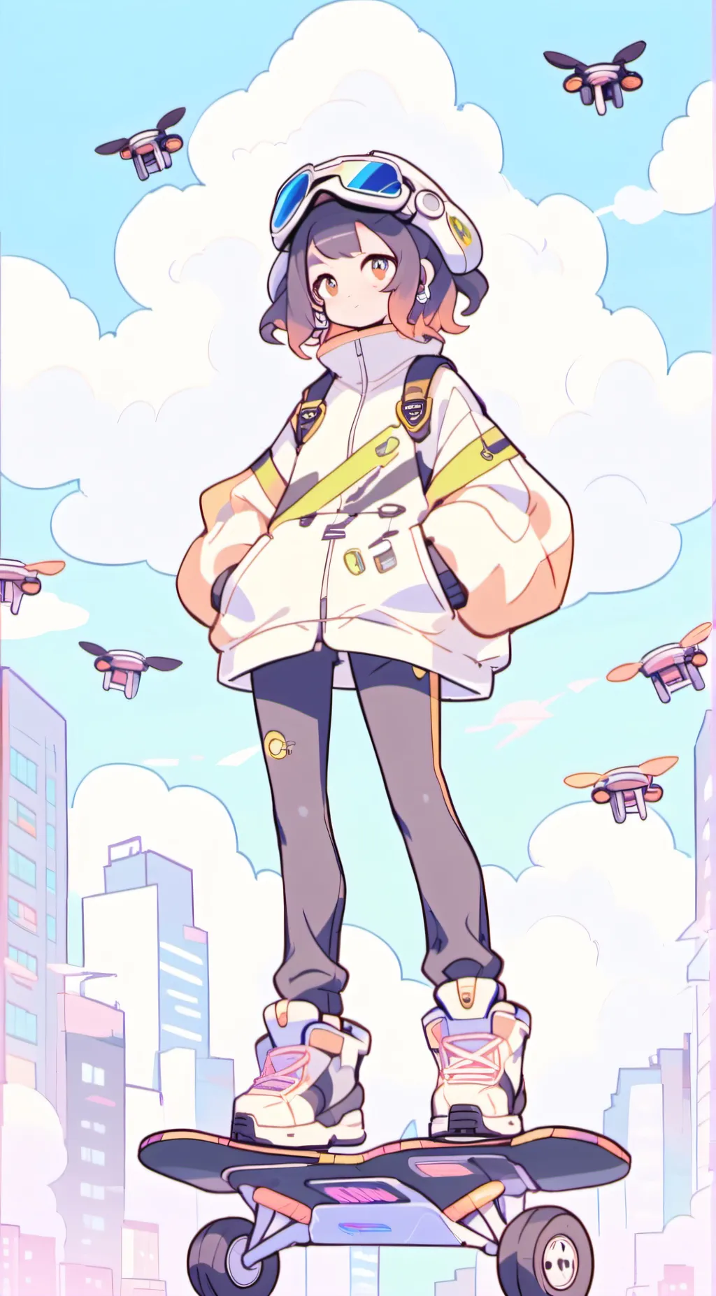 ai character: Aria background