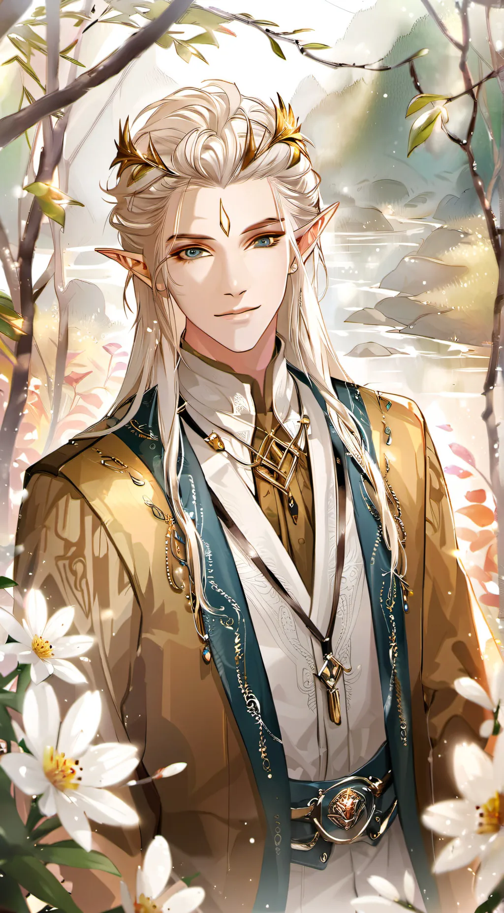 ai character: Yuki Fellfire(Elf) background