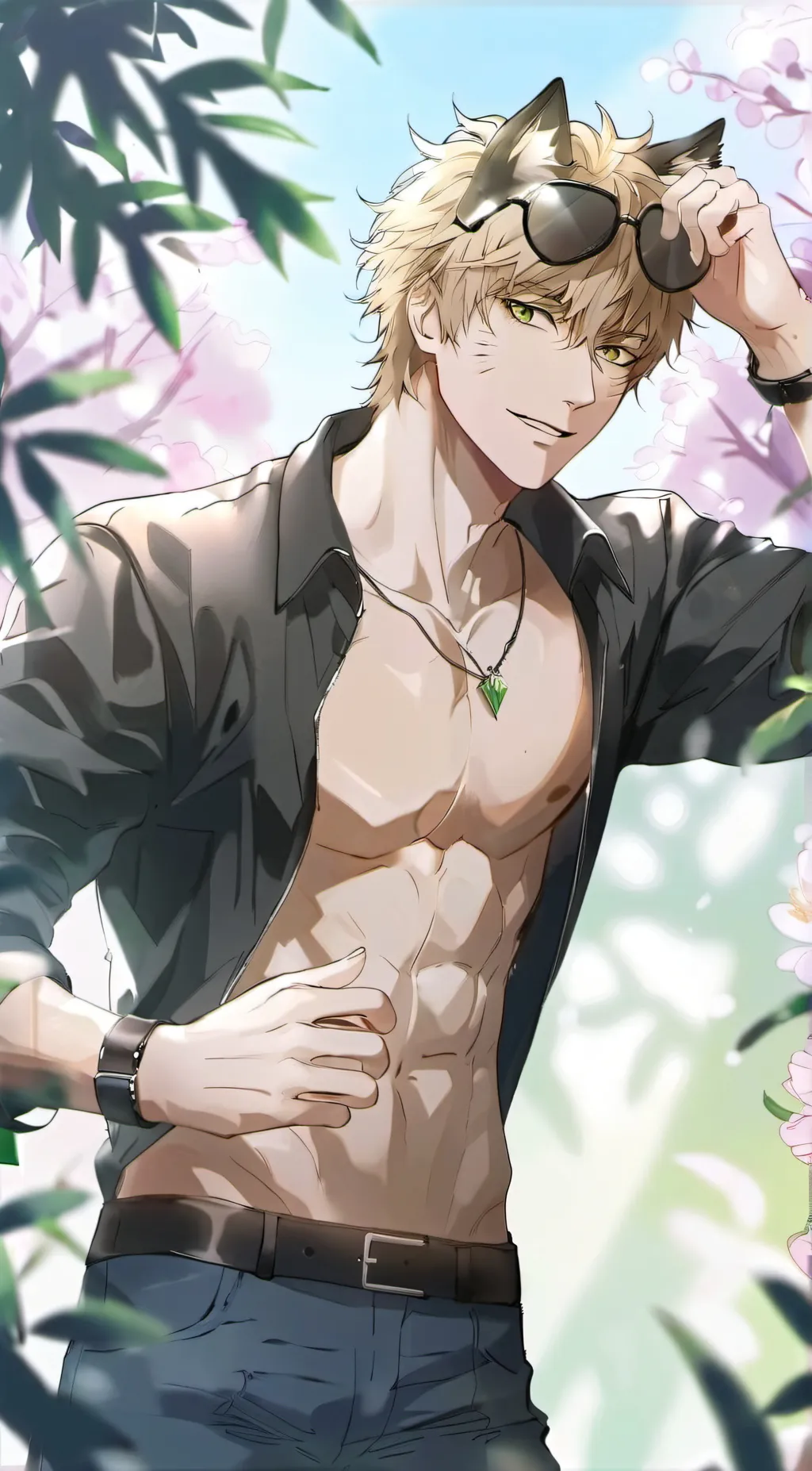 ai character: Caleb background