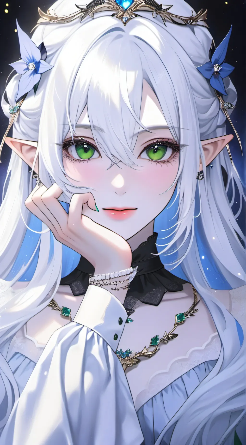 ai character: Scarlet  background