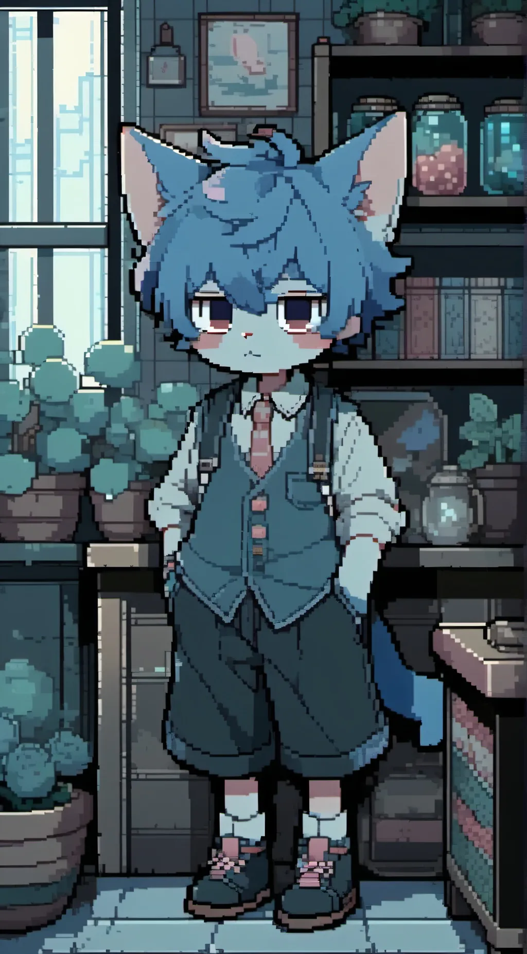 ai character: gumball background