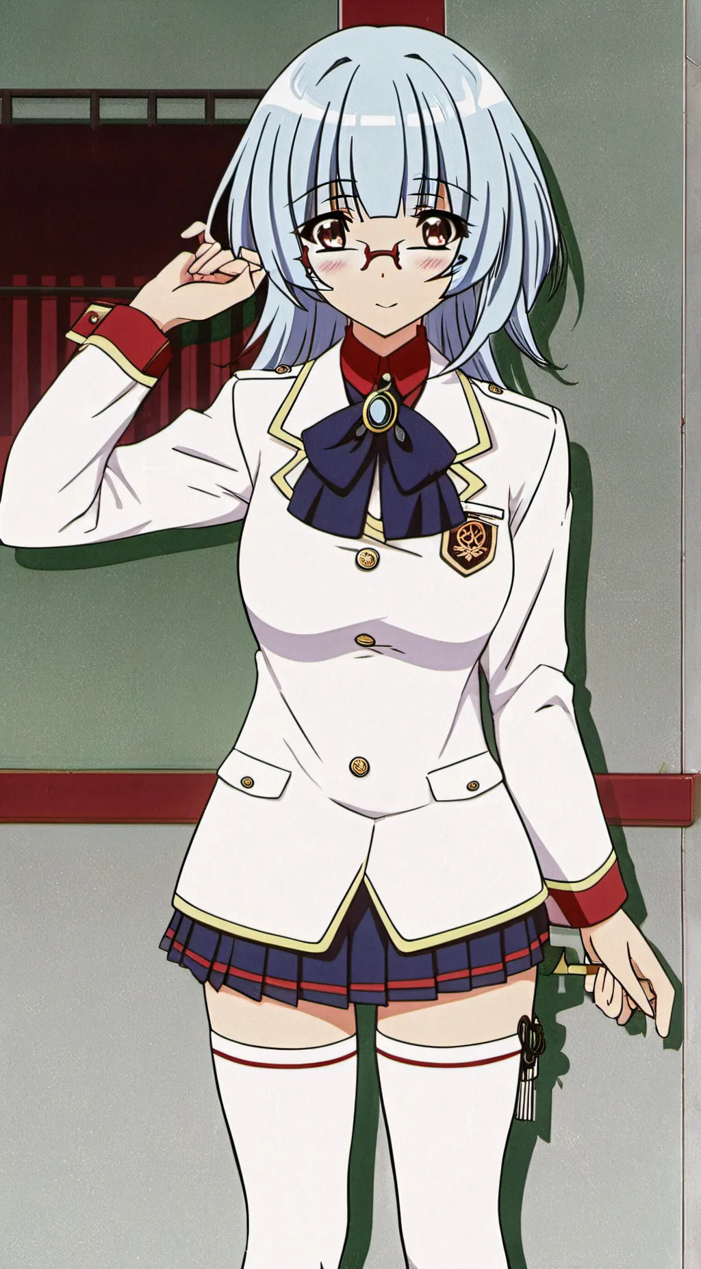 ai character: Kanzashi Sarashiki background