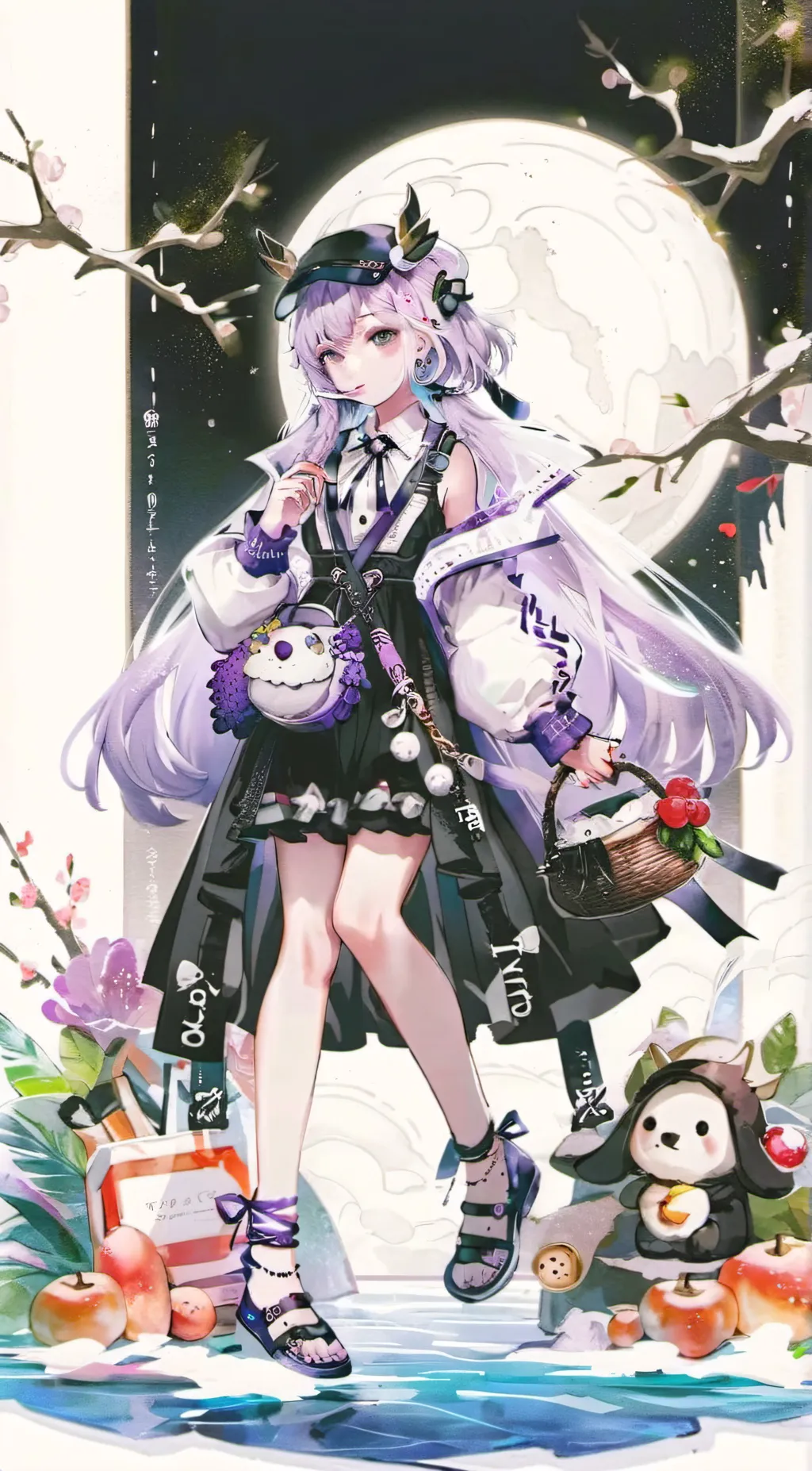 ai character: starlight background
