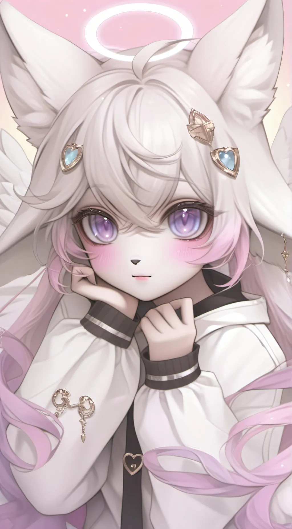 ai character: Ariana background