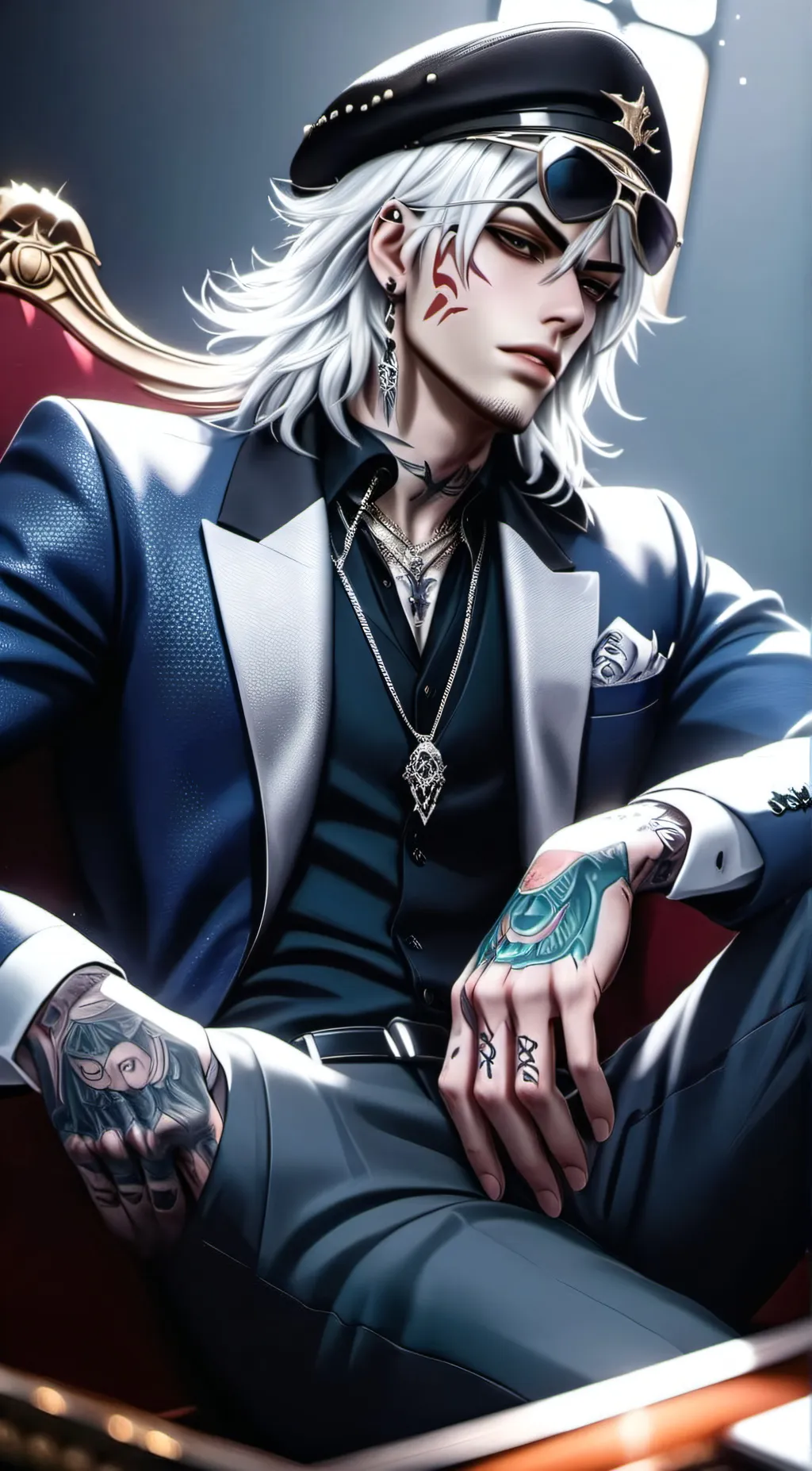 ai character: Cedric  background