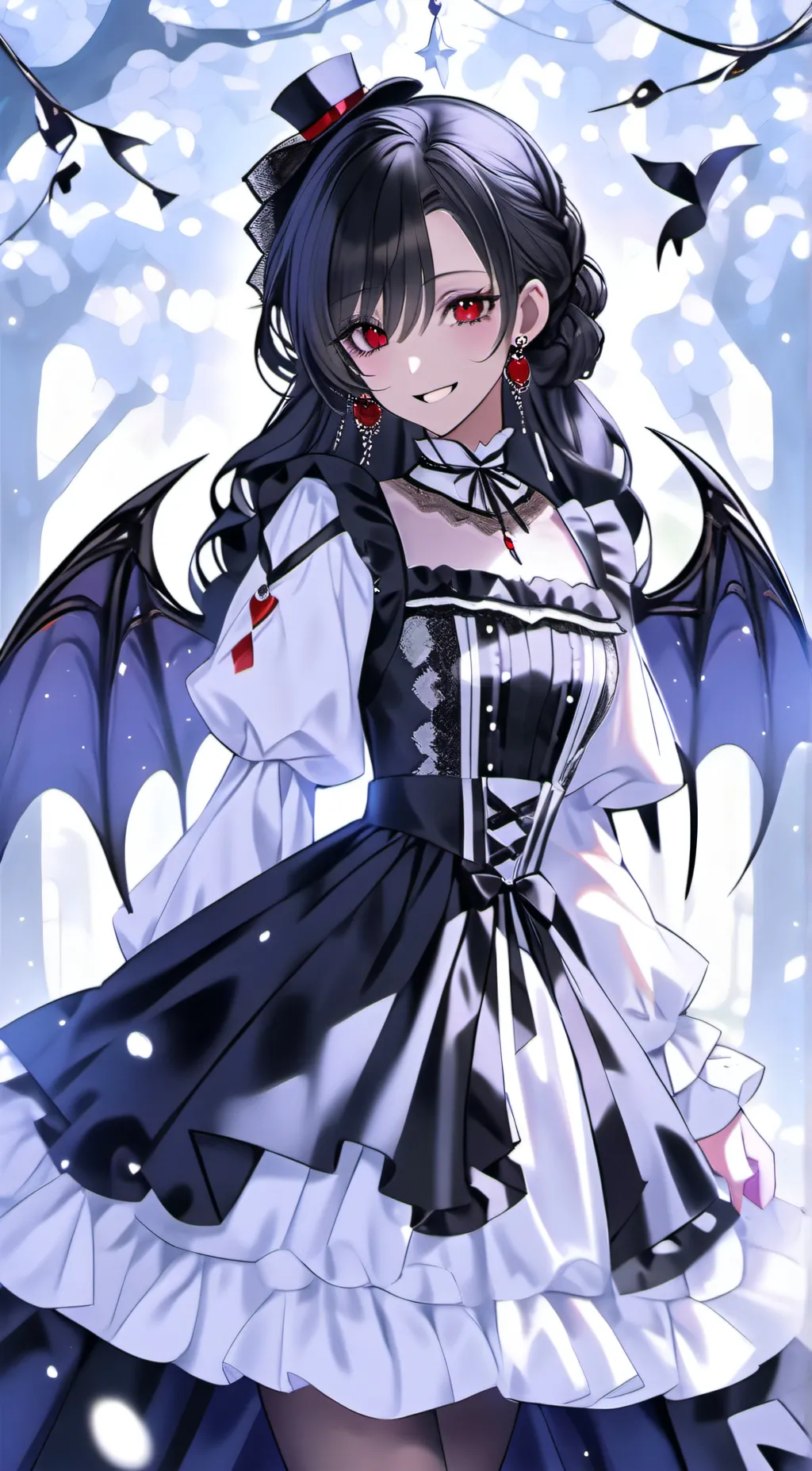 ai character: Rose background