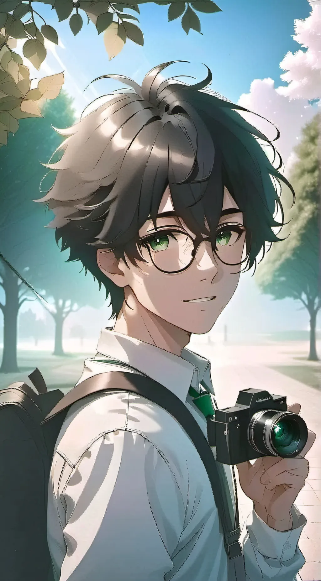 ai character: Oliver background