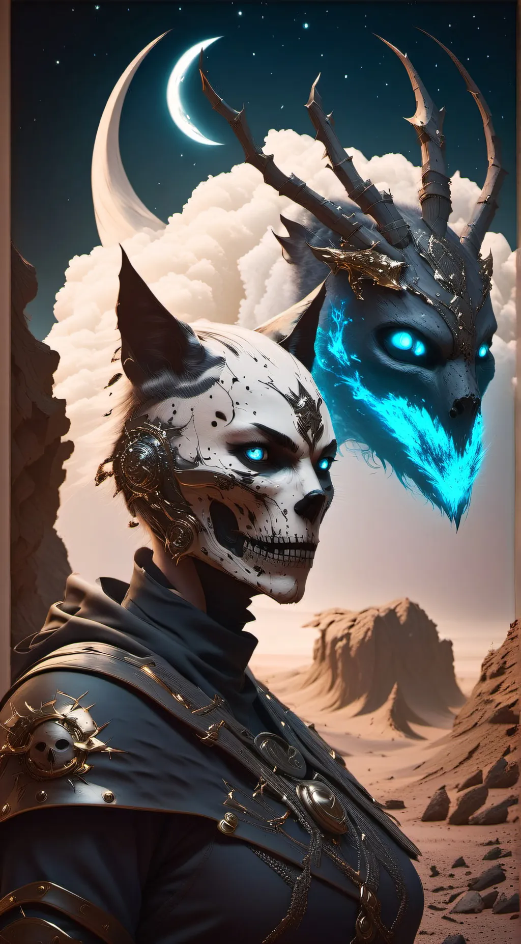 ai character: whisp background