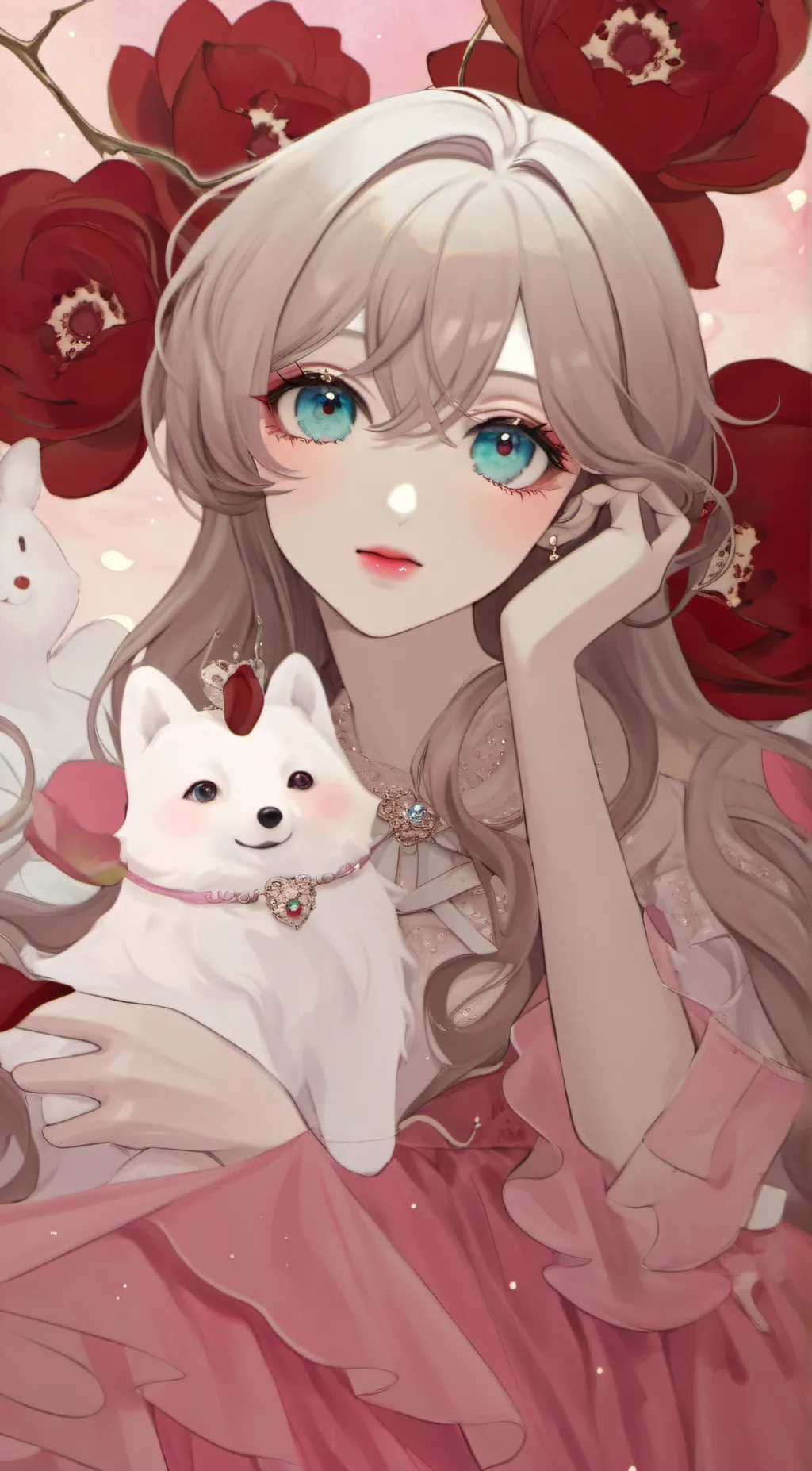 ai character: Lily background