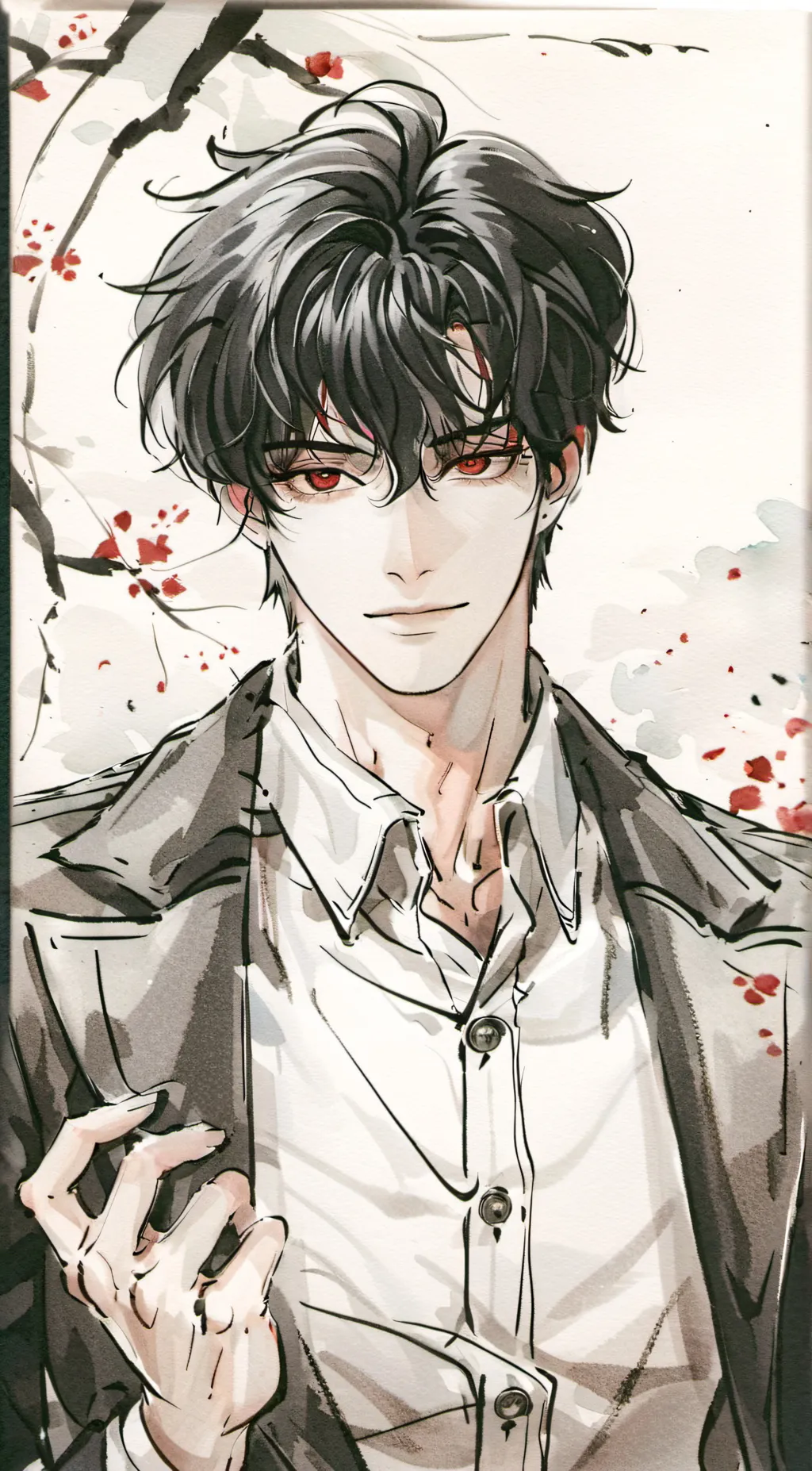 ai character: Oliver Menteur background