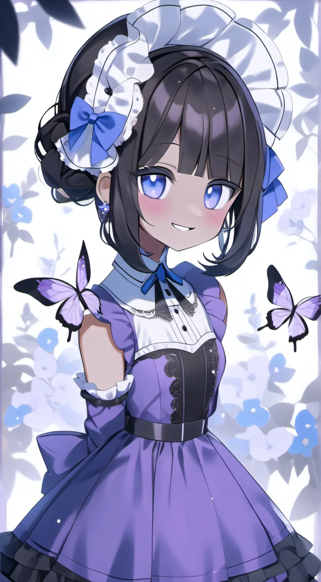 ai character: Melody  background