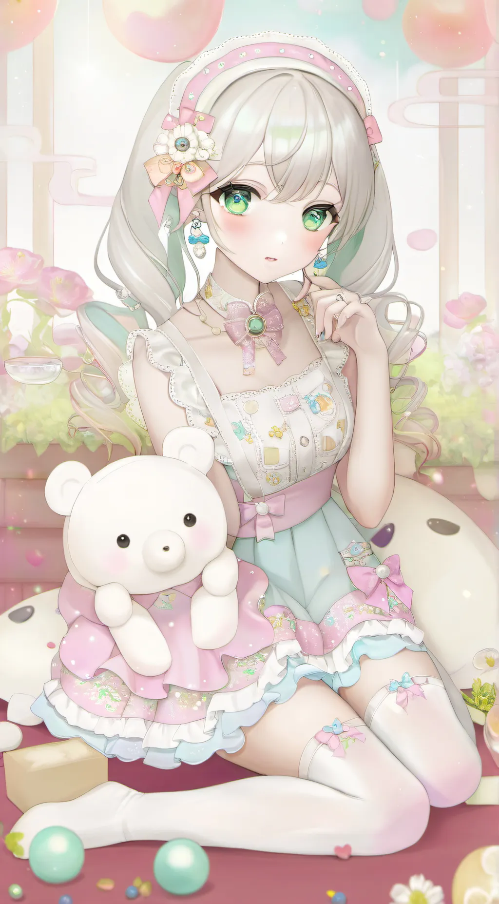 ai character: Lily background