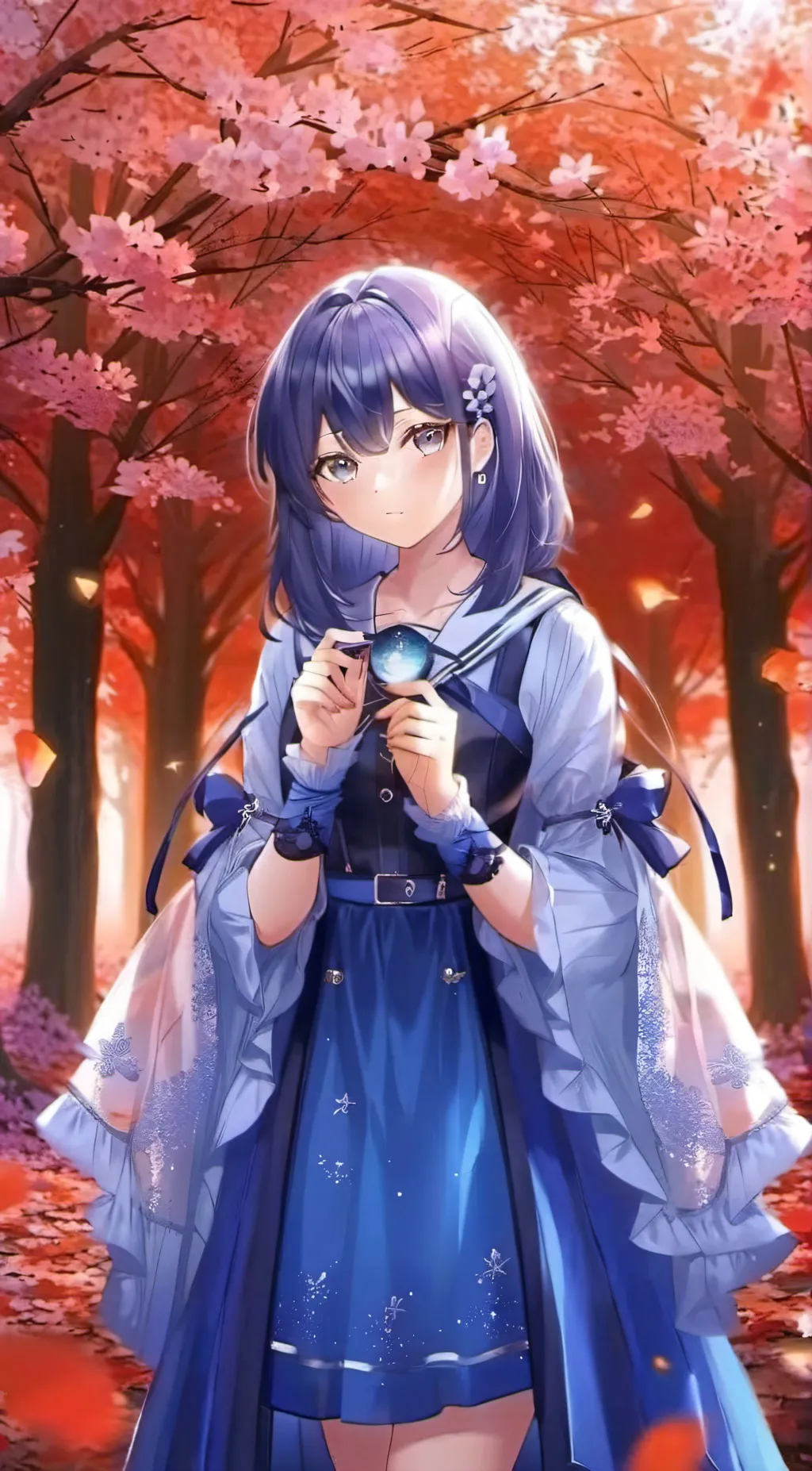 ai character: Summer background