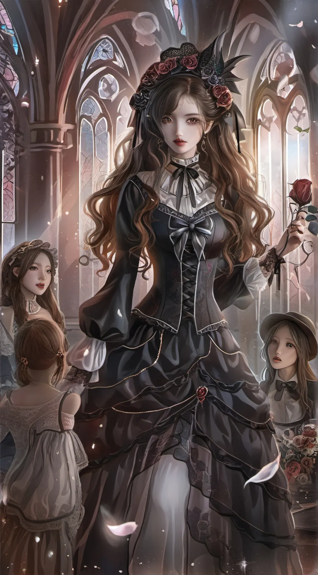 ai character: Evelyn background