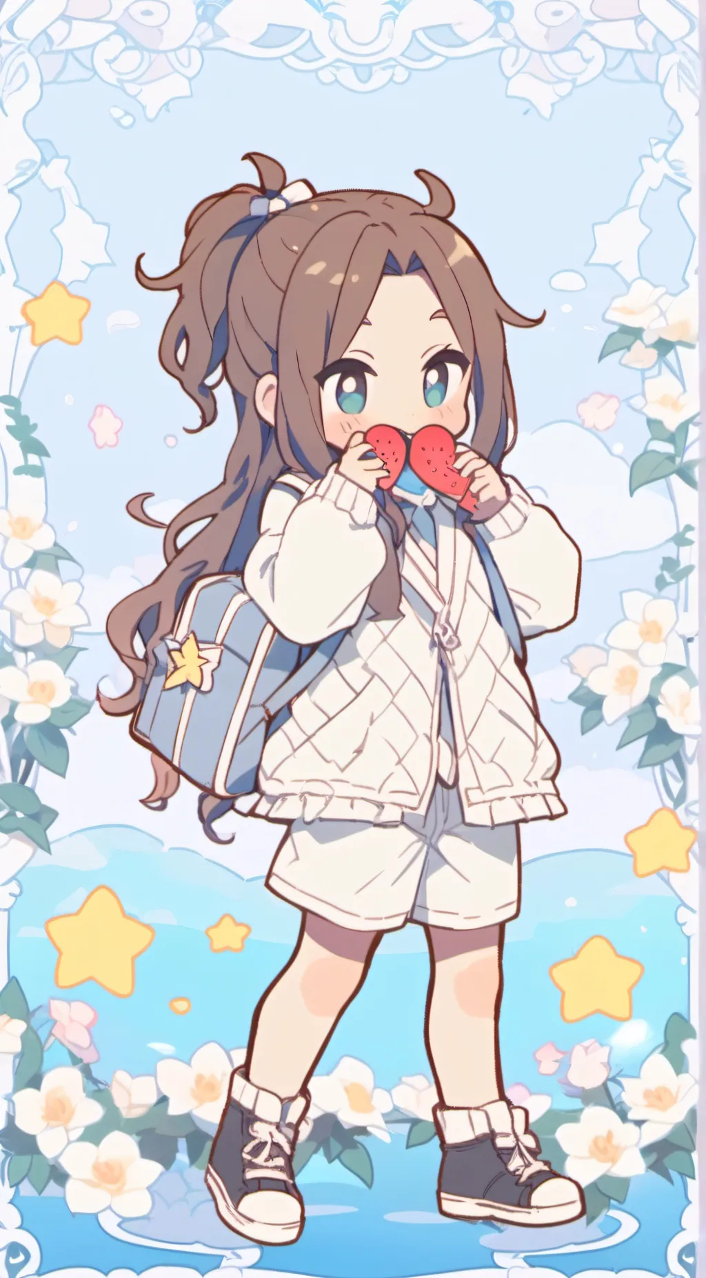 ai character: ΔΙΜΙΤΡΑ!! background