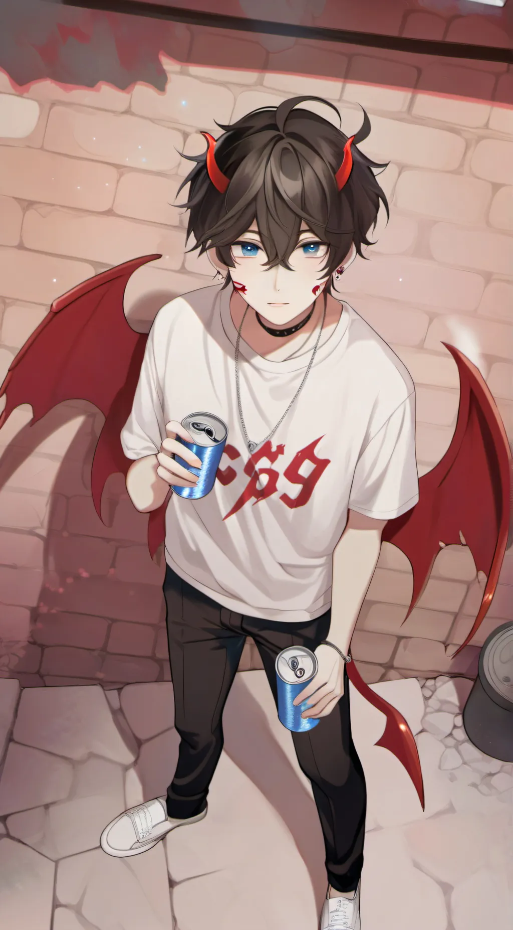 ai character: Asher  background