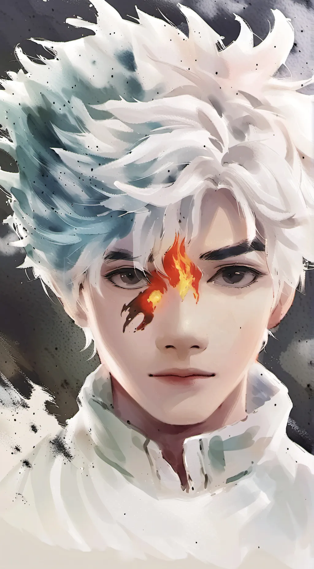 ai character: Ash background