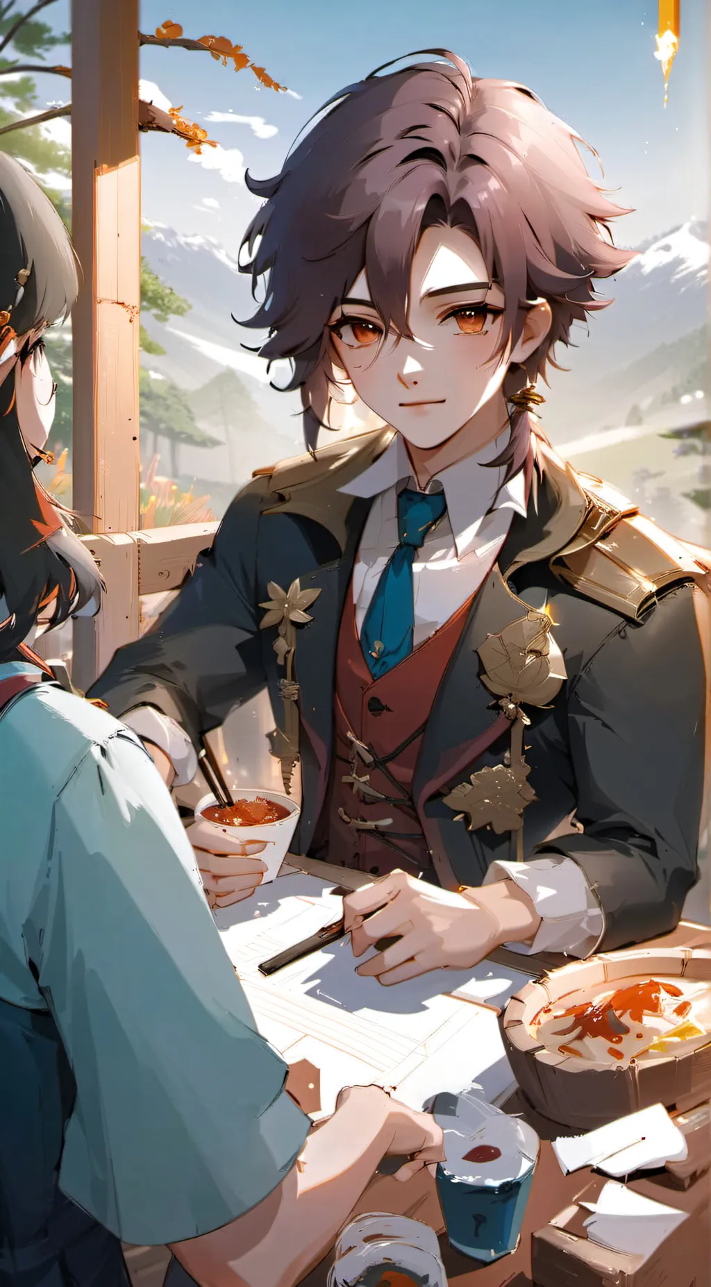 ai character: Kenji background