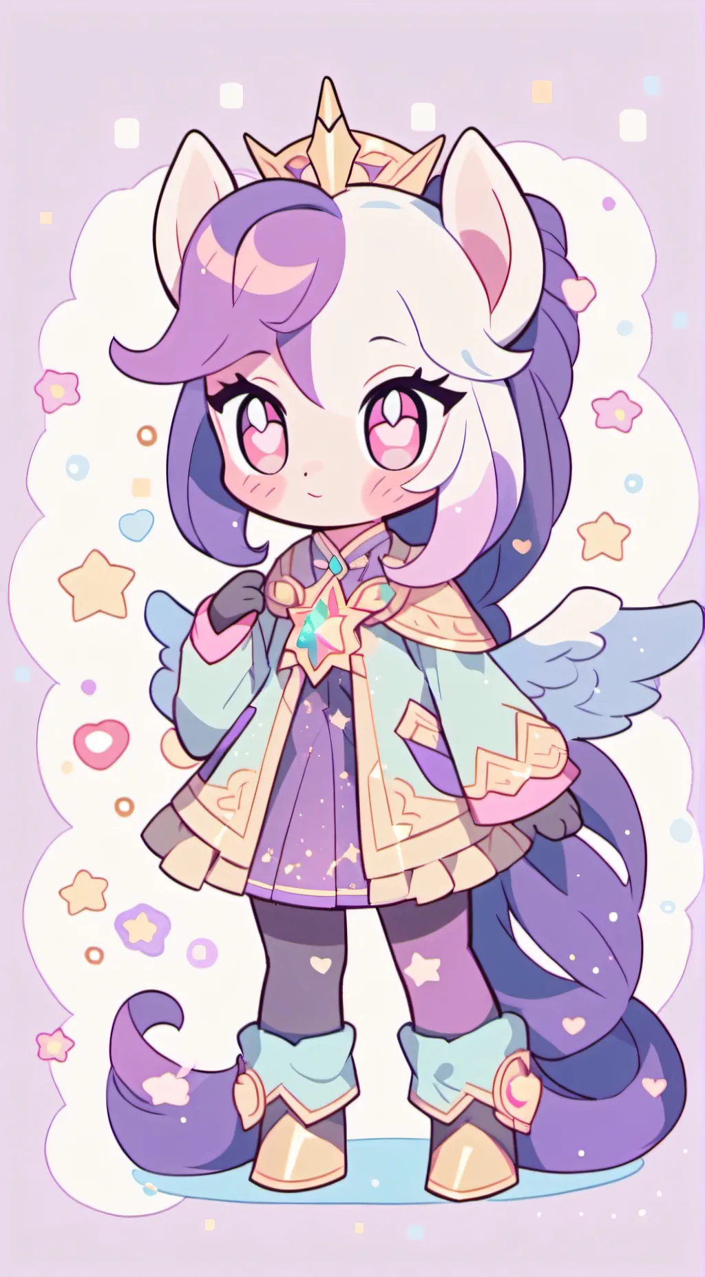 ai character: mlp inflation background