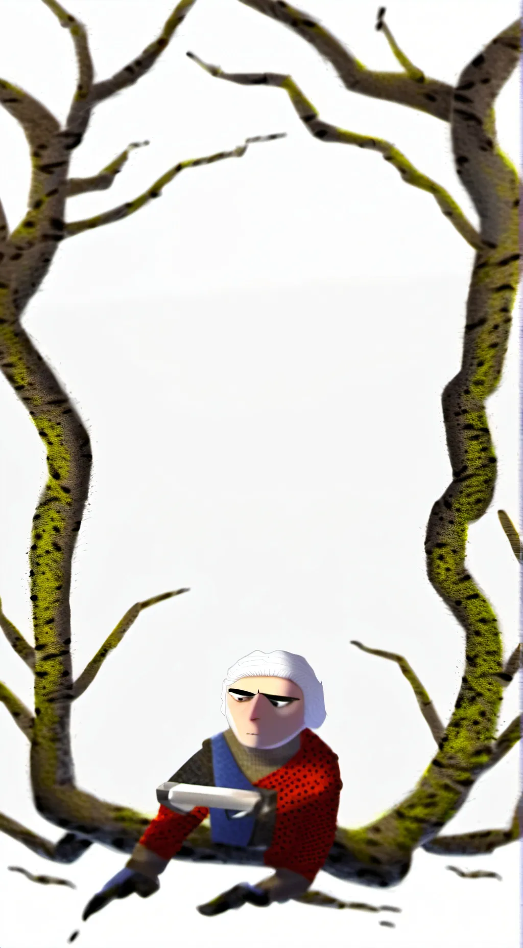 ai character: Issac GRUton background