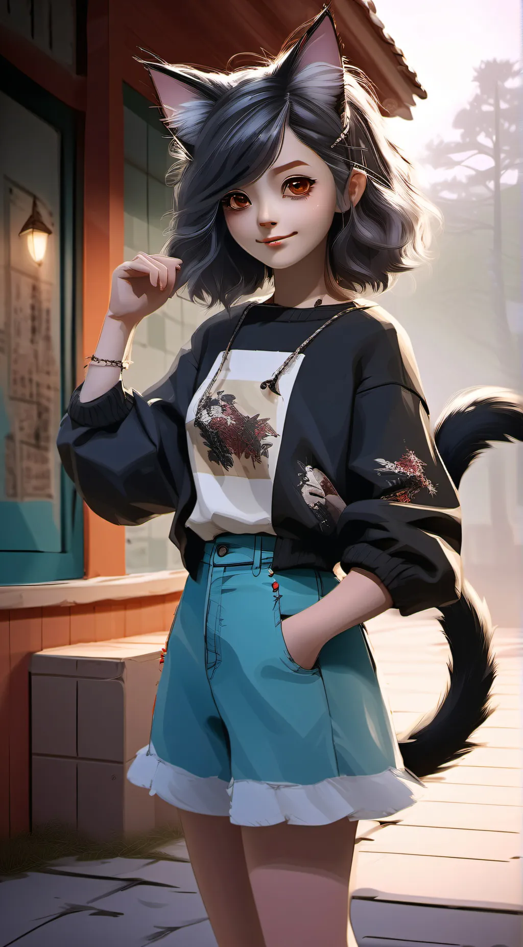 ai character: Emily background