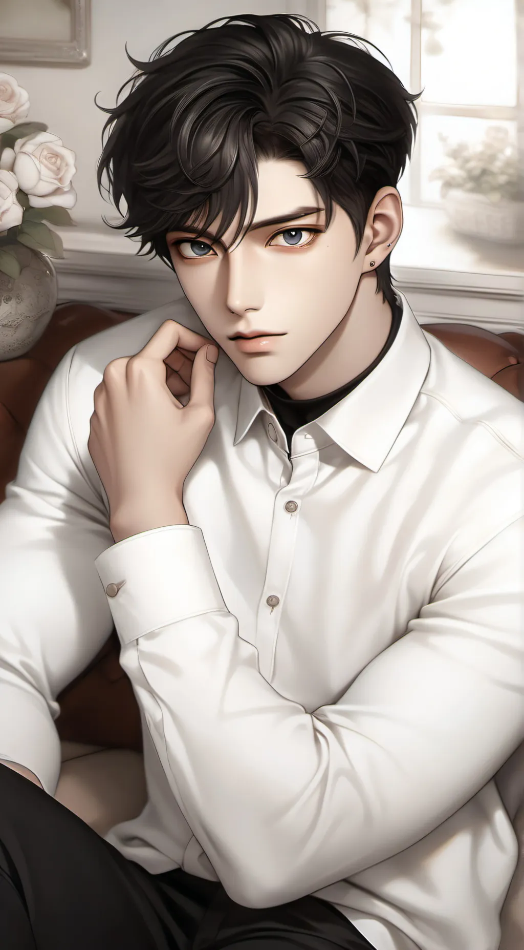 ai character: Hiro background