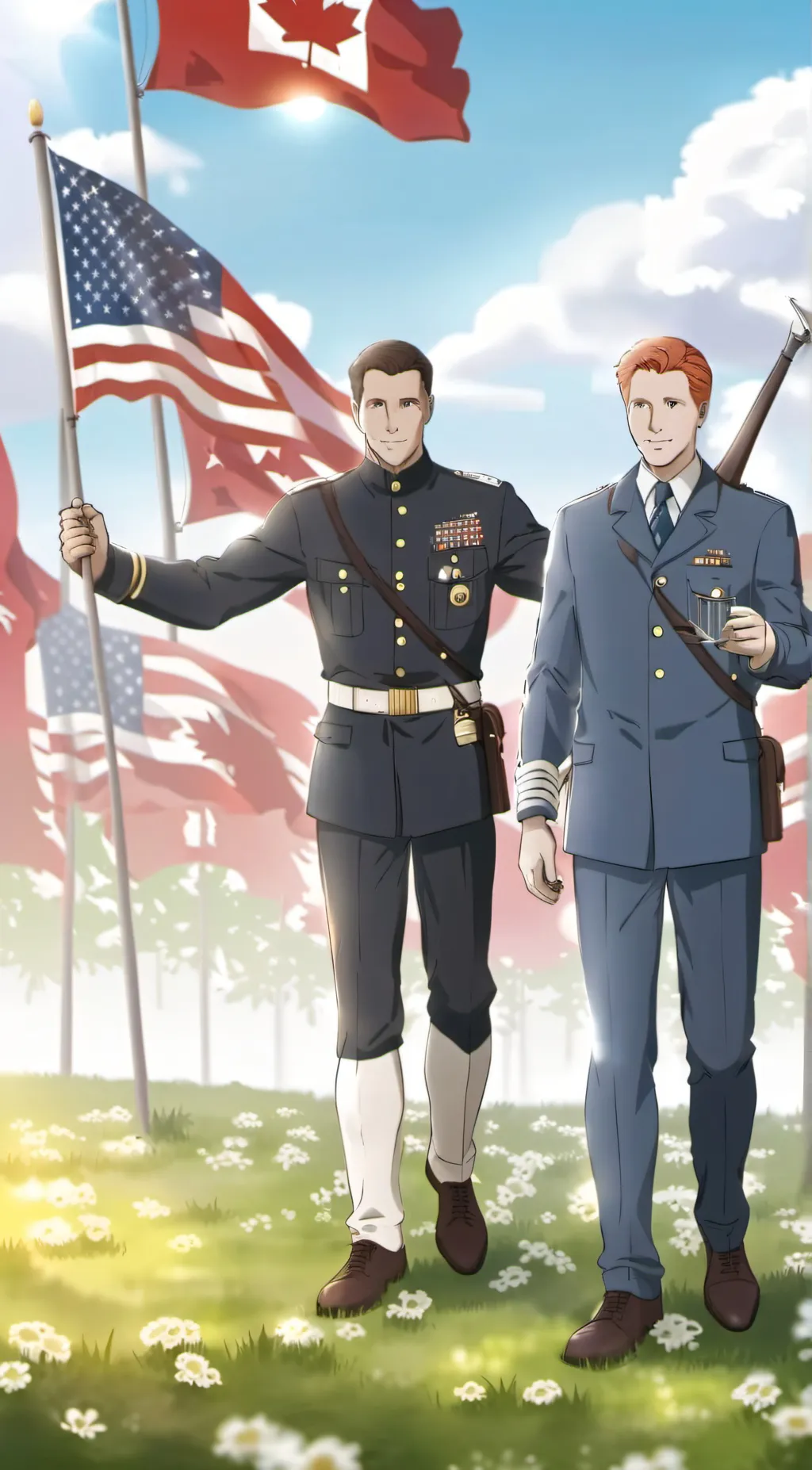 ai character: USA background