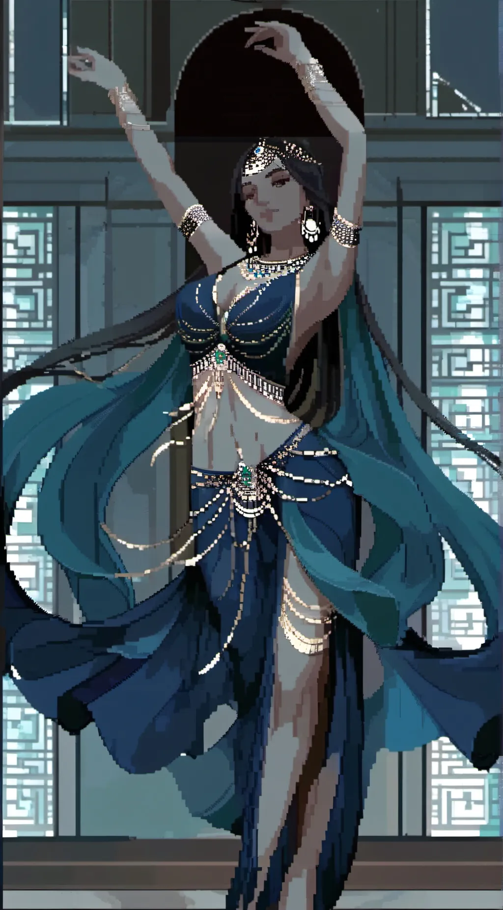 ai character: Jasmine background
