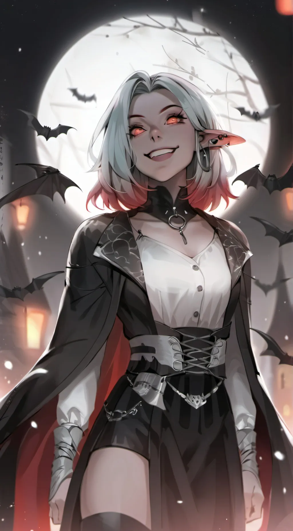 ai character: Rosea Valentino  background