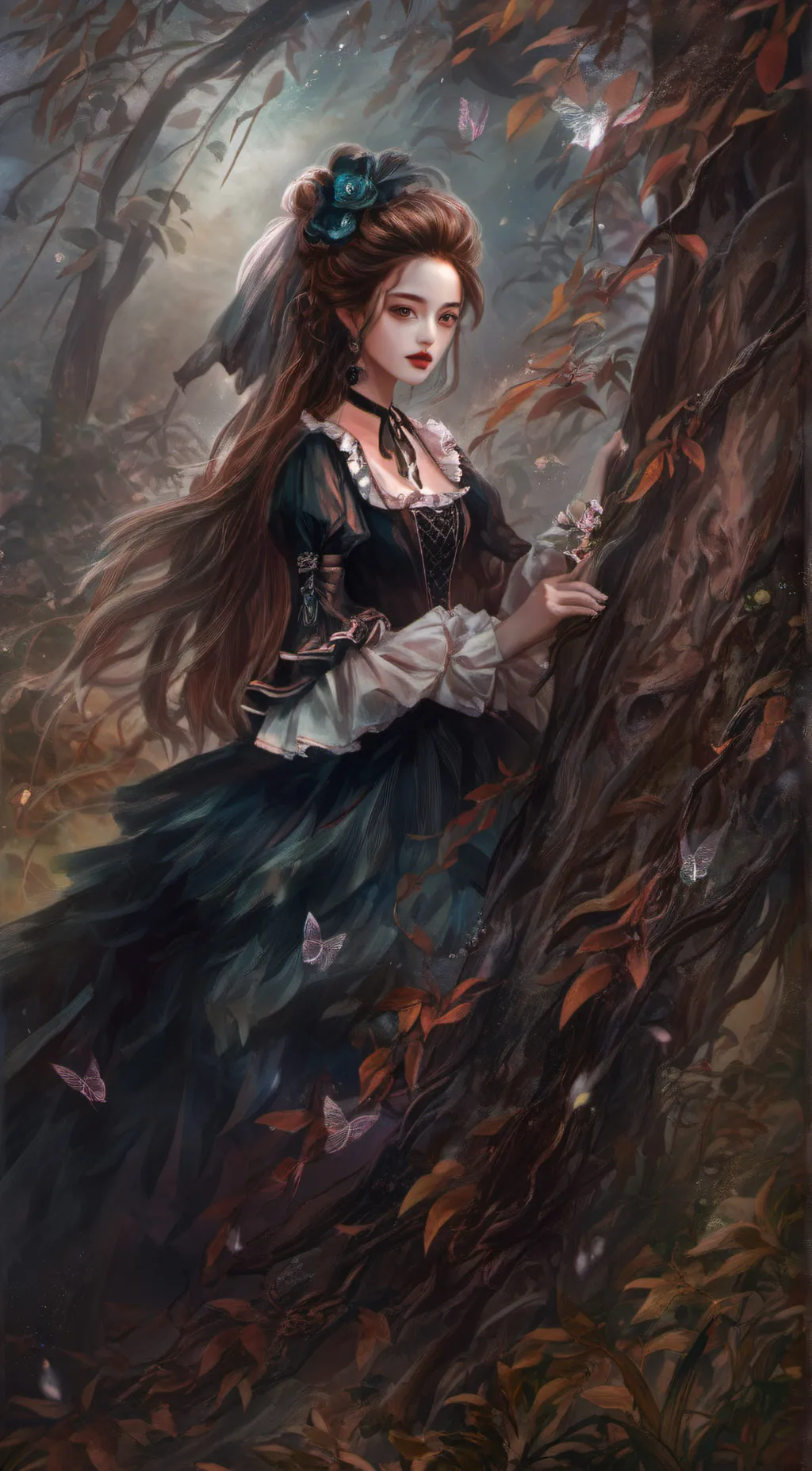 ai character: Elara background