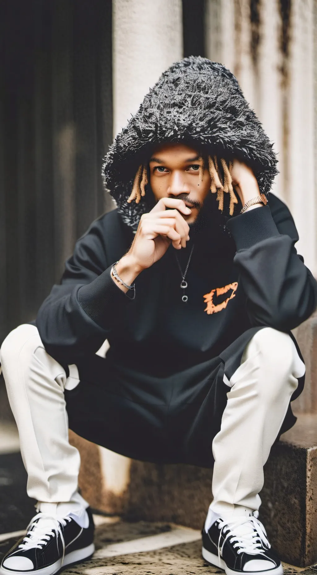 ai character: deon  background