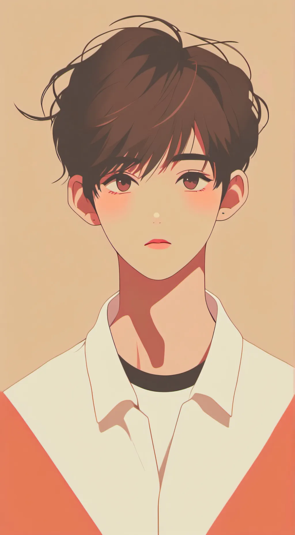 ai character: Les background