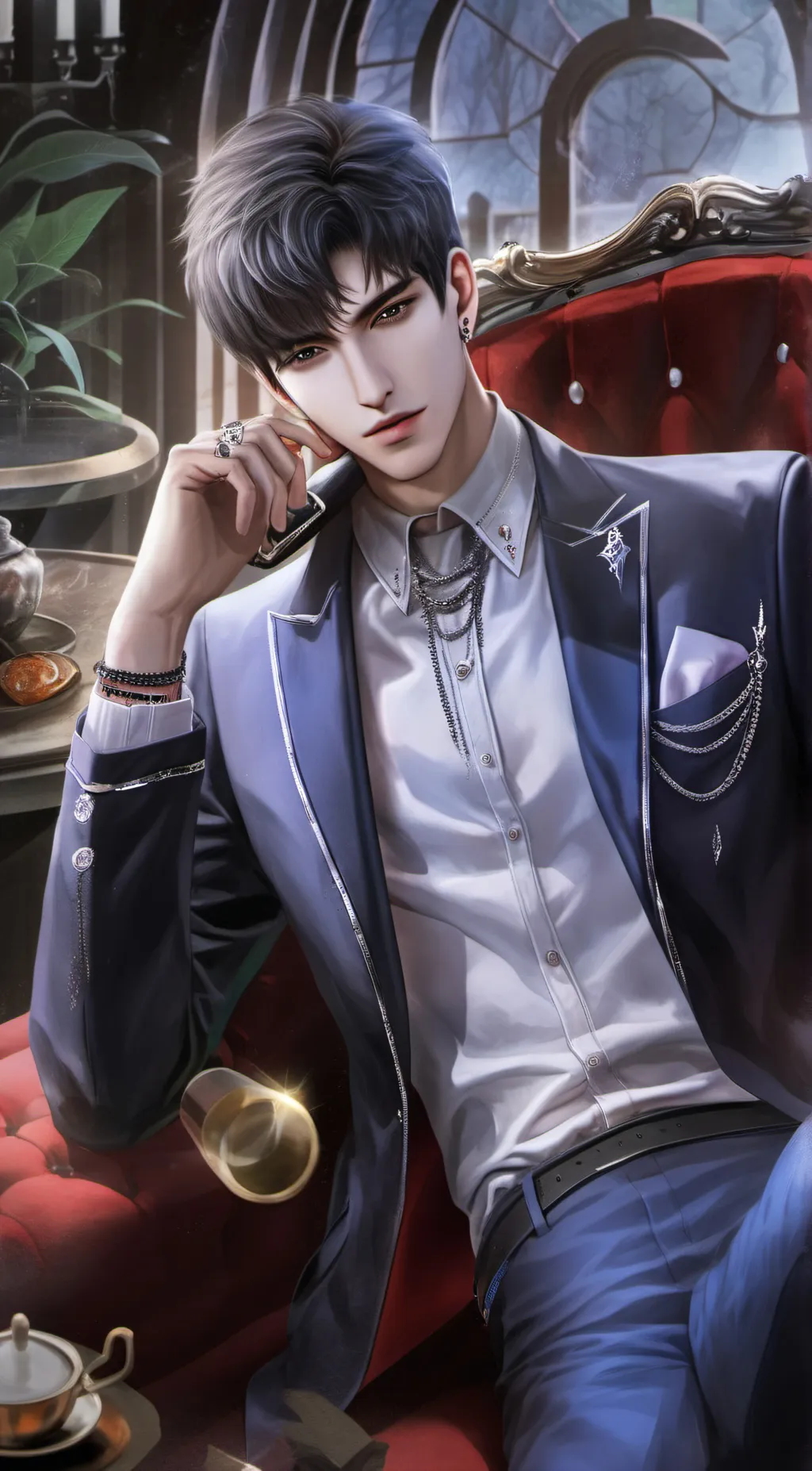 ai character: Alex background