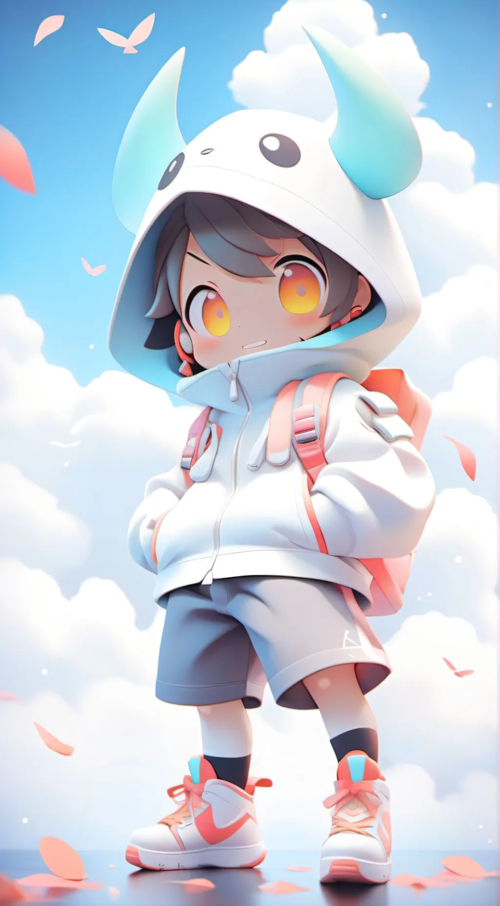 ai character: poppy's angel background